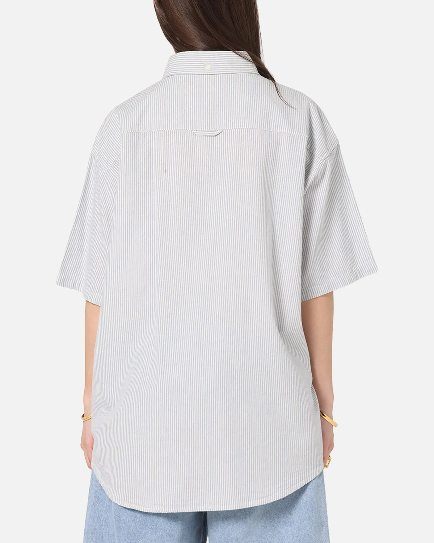 S Double Stripe Button UP Shirt Striped sold by Culture Kings product image thumbnail 3