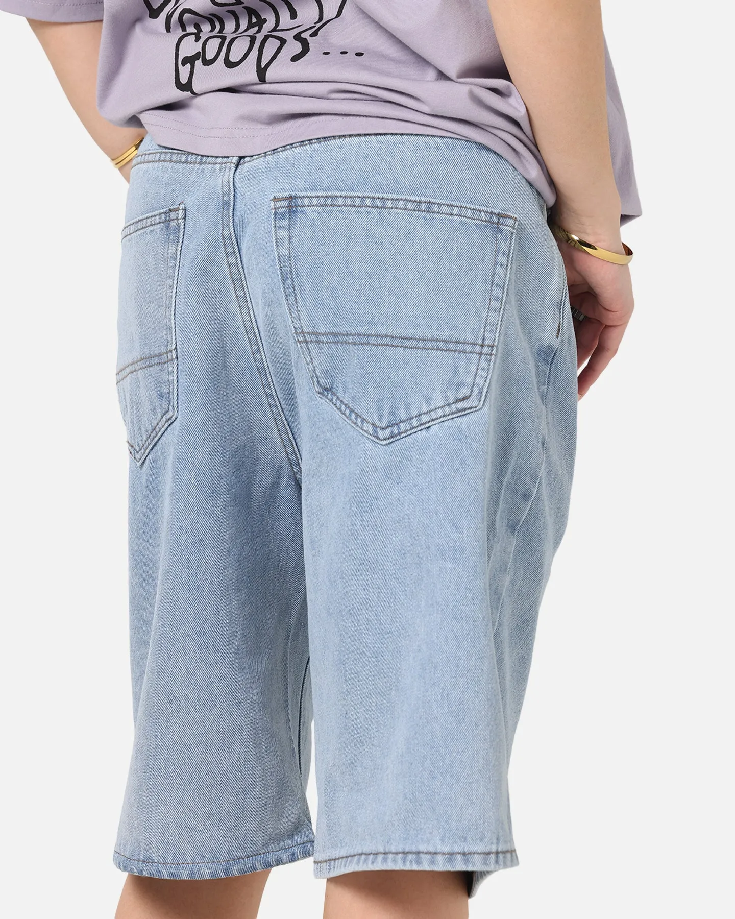 S Double Denim Standard Shorts Super Light sold by Culture Kings product image thumbnail 4