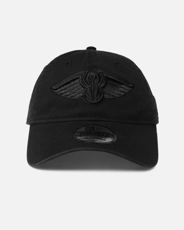 New Era New Orleans Pelicans 9TWENTY Strapback Black sold by Culture Kings