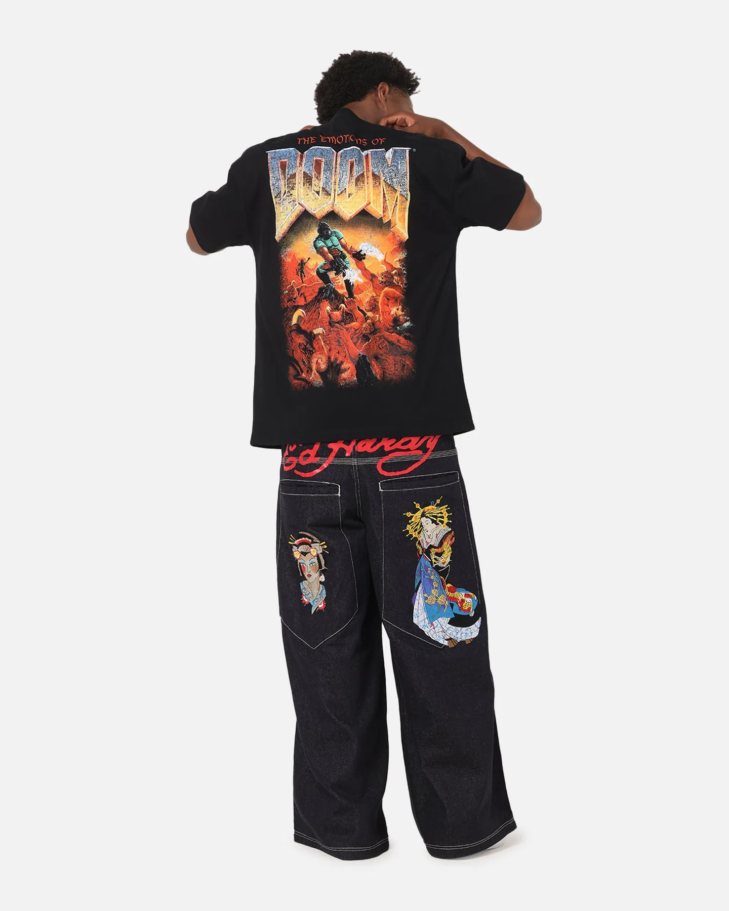 73Studio X Doom Today I Feel Heavyweight T-Shirt Black sold by Culture Kings product image thumbnail 3