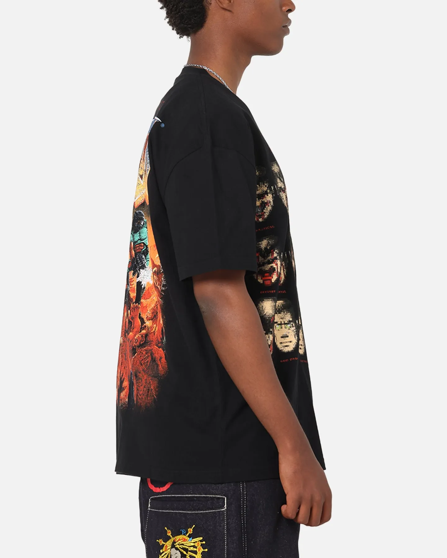 73Studio X Doom Today I Feel Heavyweight T-Shirt Black sold by Culture Kings product image thumbnail 5