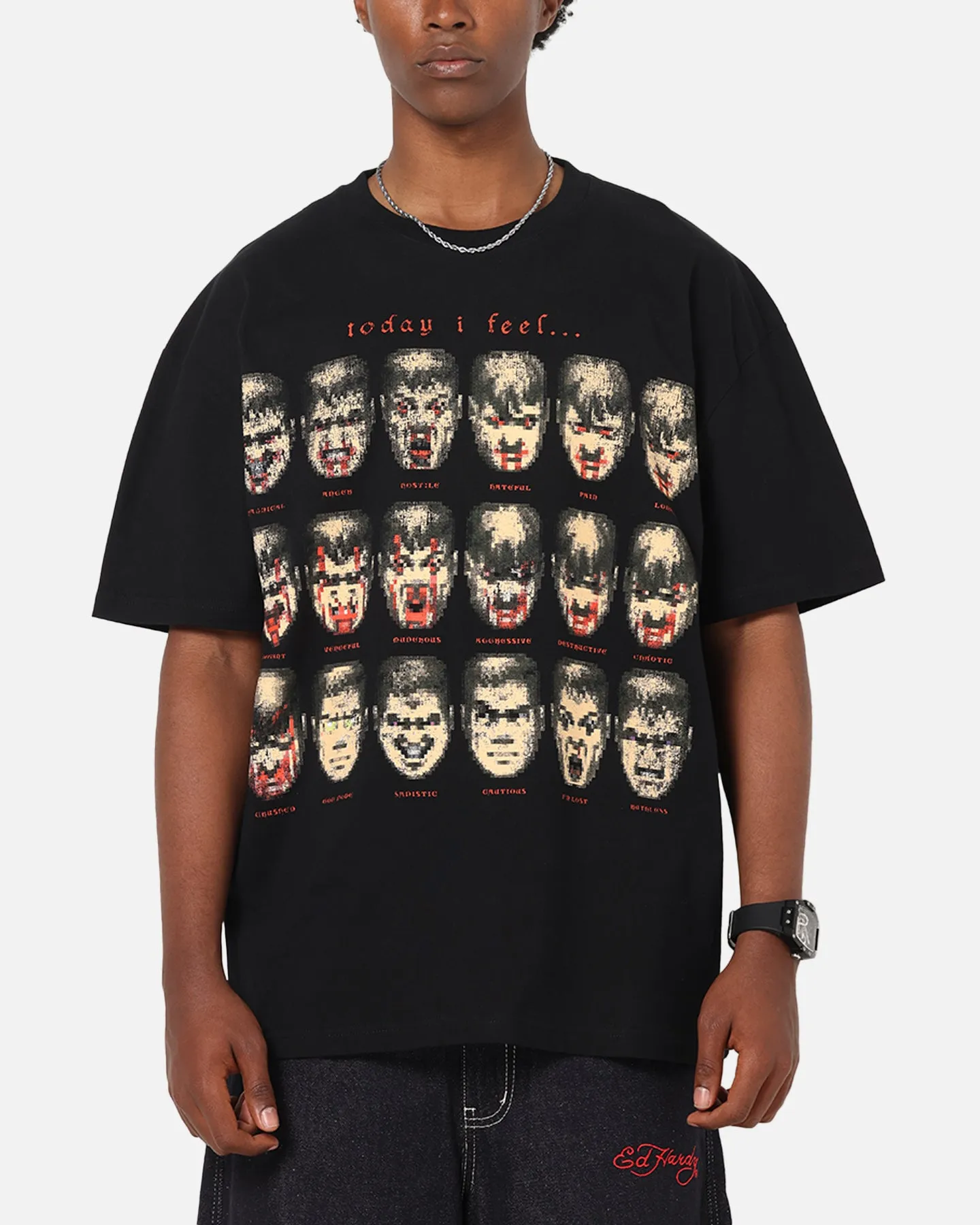 73Studio X Doom Today I Feel Heavyweight T-Shirt Black sold by Culture Kings product image thumbnail 2