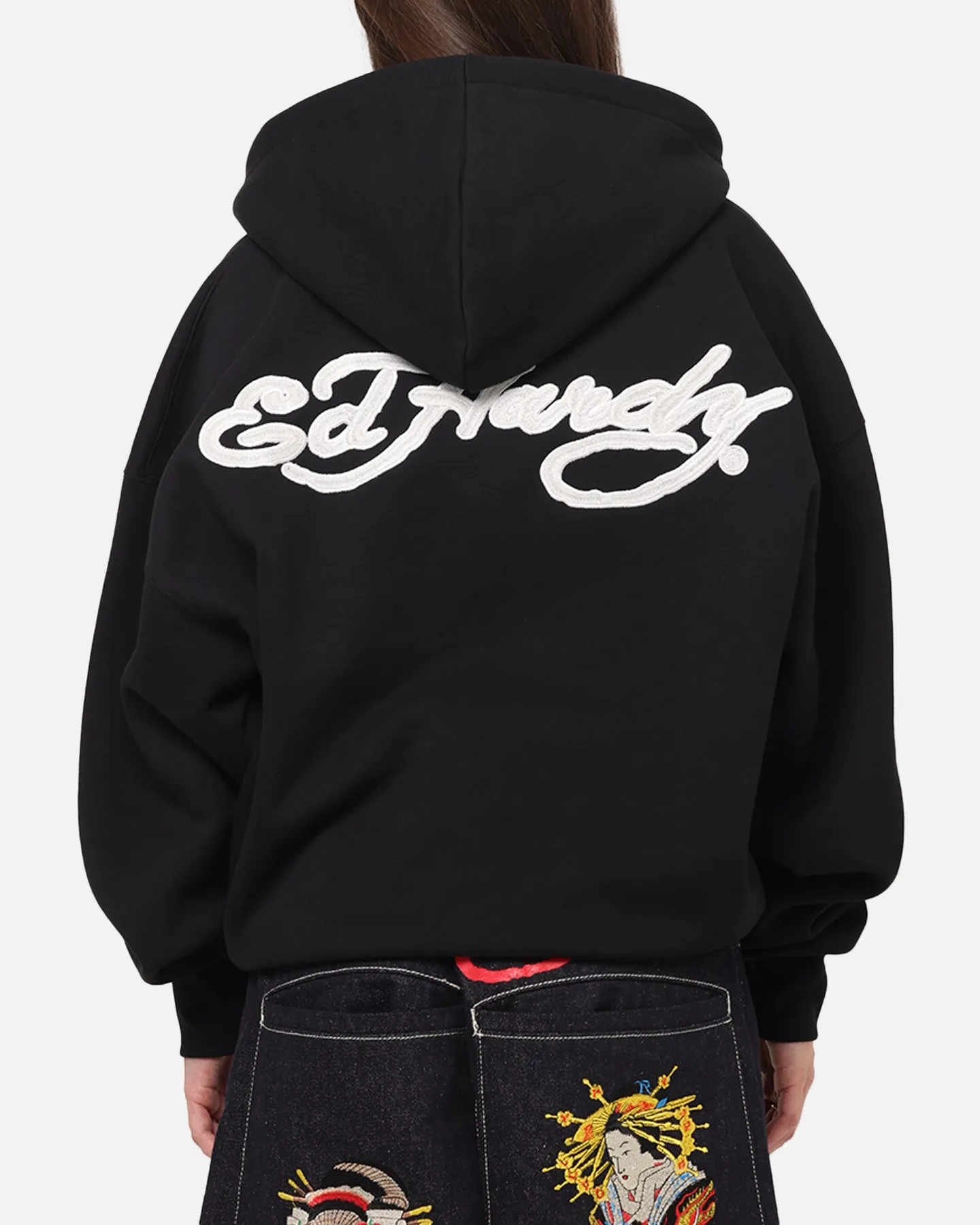 Ed Hardy UV Active Zip Hoodie Black/Multi sold by Culture Kings