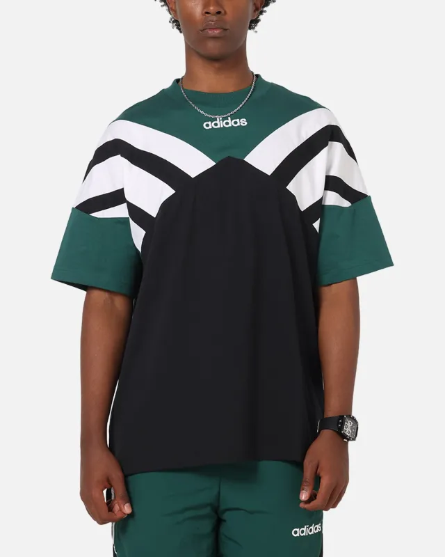 Adidas Archive Cutline T-Shirt Collegiate Green sold by Culture Kings