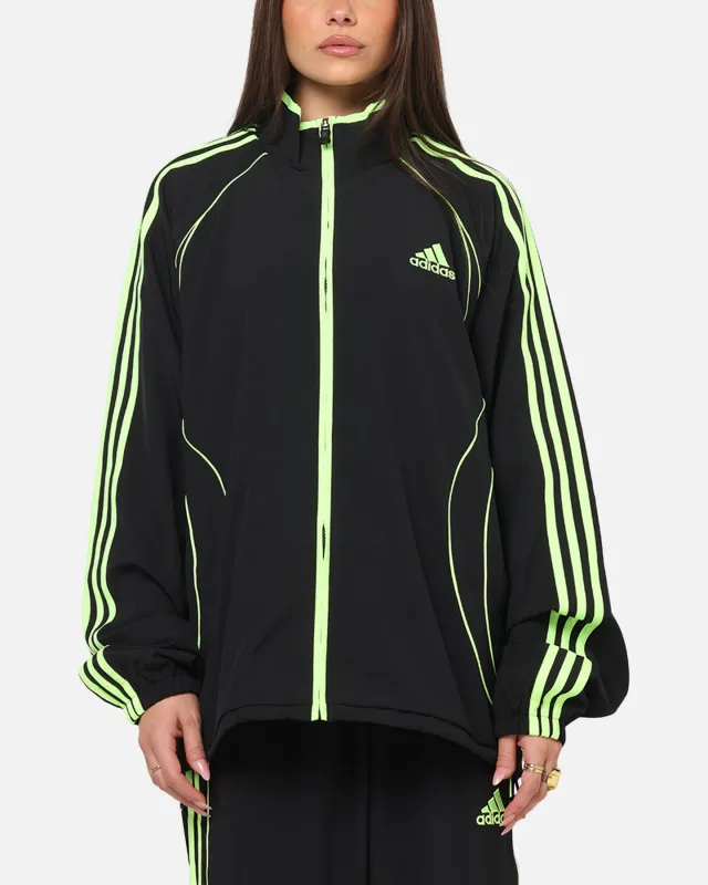 Adidas Teamgeist Adicolor Track Jacket Black/Green sold by Culture Kings