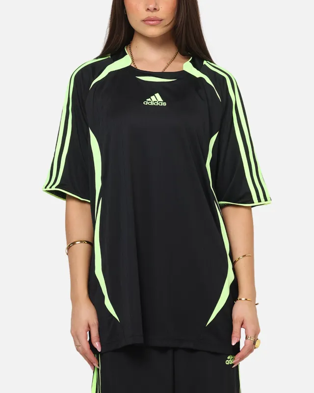 Adidas Teamgeist Adicolor T-Shirt Black/Green sold by Culture Kings