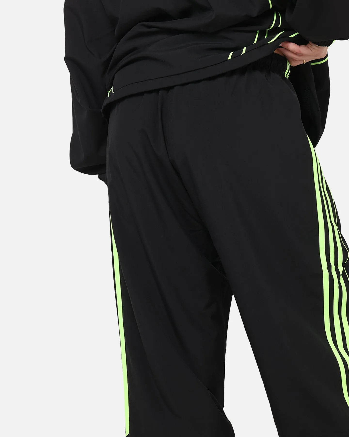 Adidas Teamgeist Adicolor Track Pants Black/Green sold by Culture Kings product image thumbnail 4