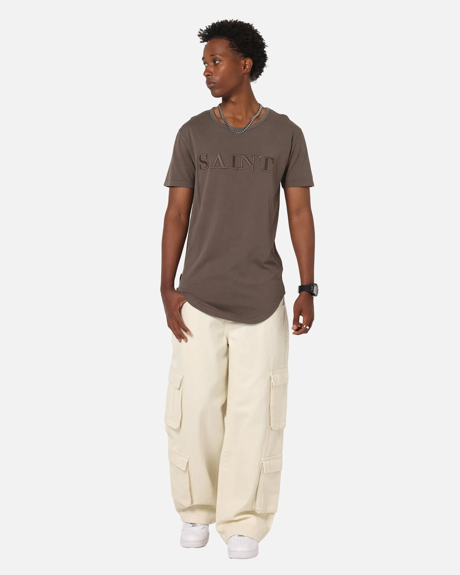 Saint Morta Annex El Duplo T-Shirt Sunfade Brown sold by Culture Kings product image thumbnail 2