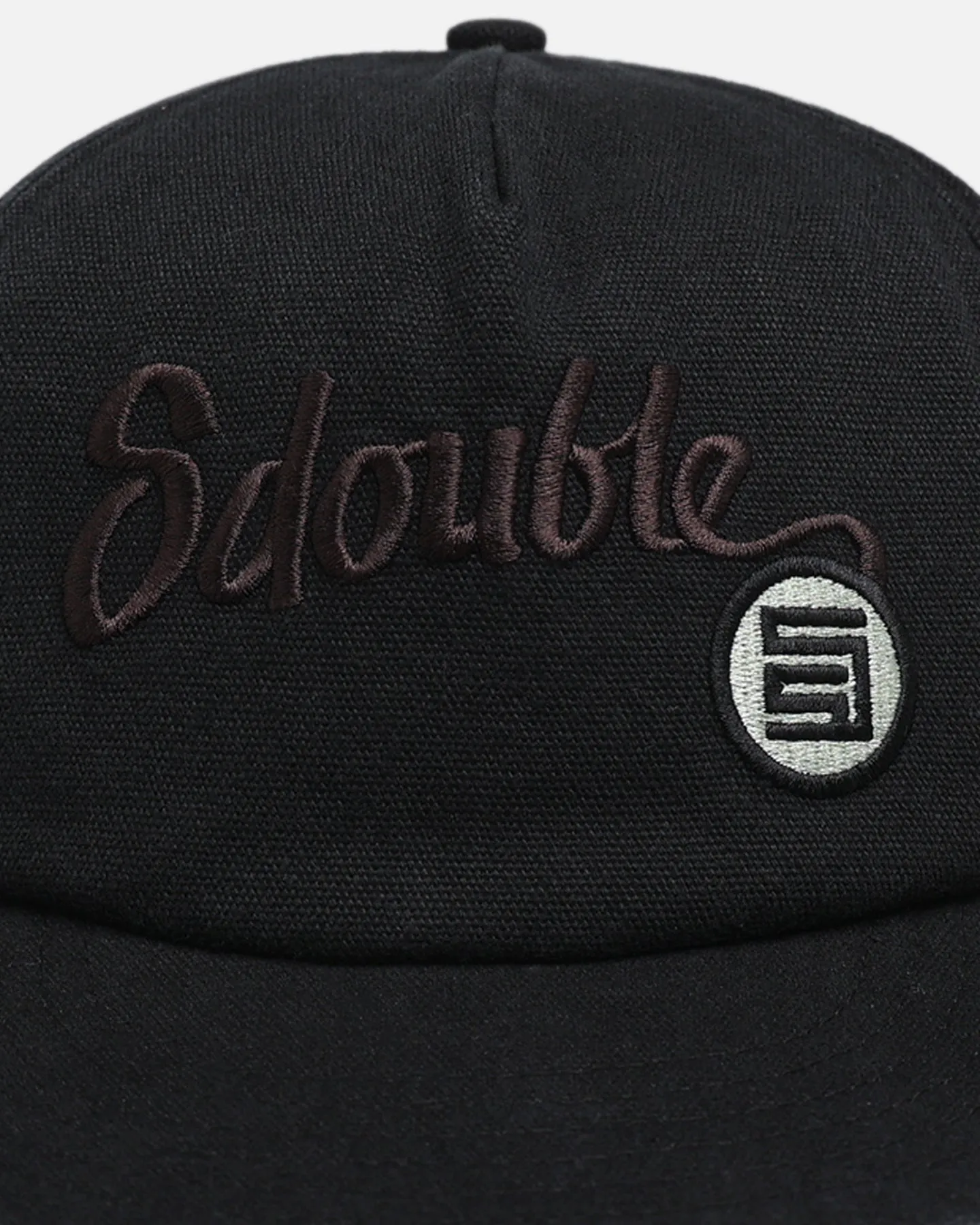 S Double Canvas Cap Black sold by Culture Kings product image thumbnail 5