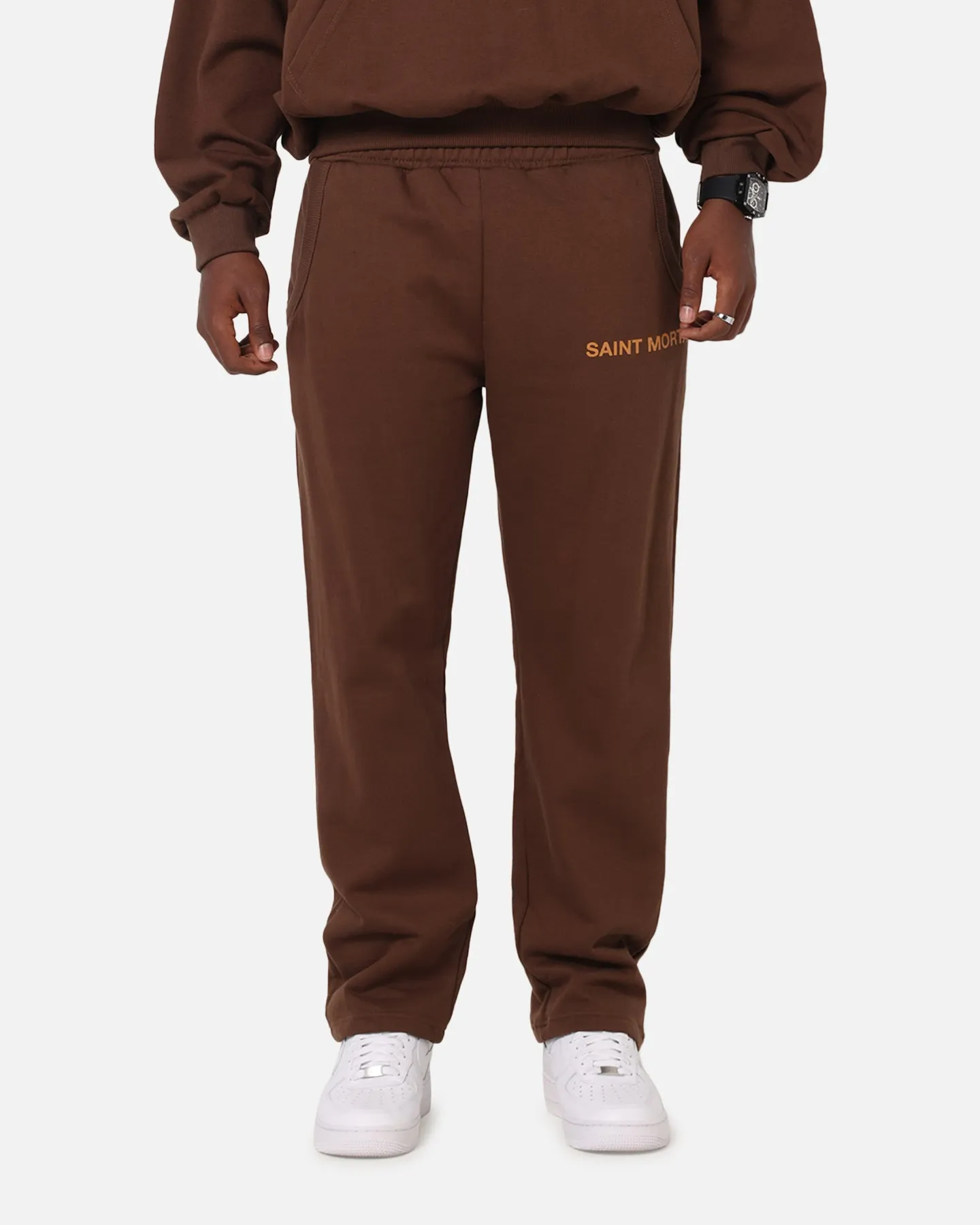 Saint Morta Sacred Script Track Pants Brown sold by Culture Kings product image thumbnail 5