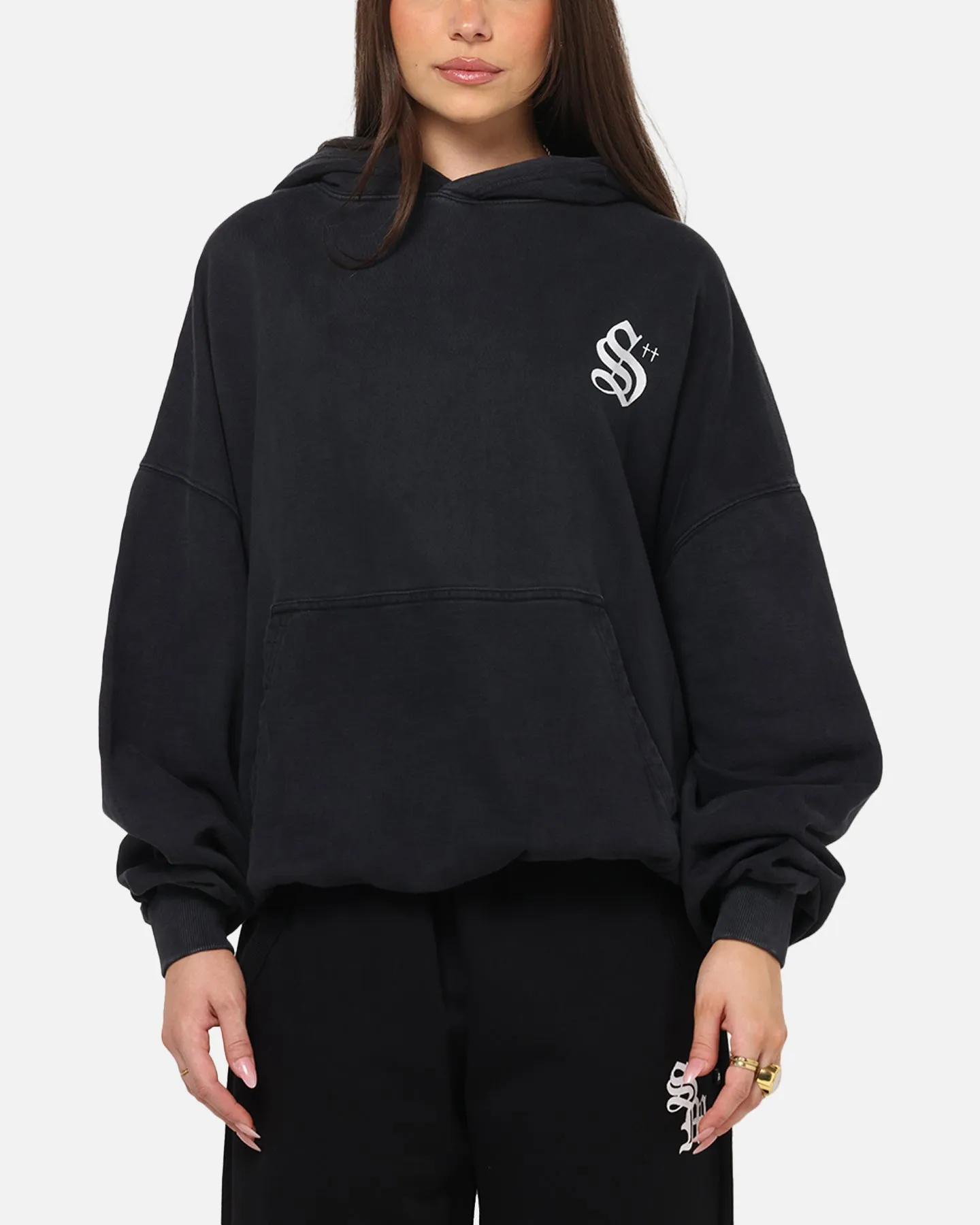 Saint Morta Shadow Mark Hoodie Black sold by Culture Kings product image thumbnail 2