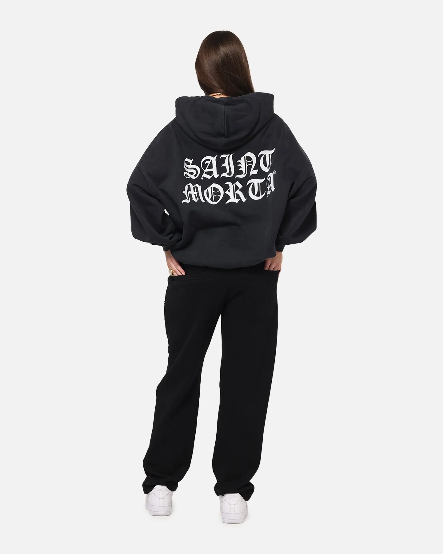 Saint Morta Shadow Mark Hoodie Black sold by Culture Kings product image thumbnail 3
