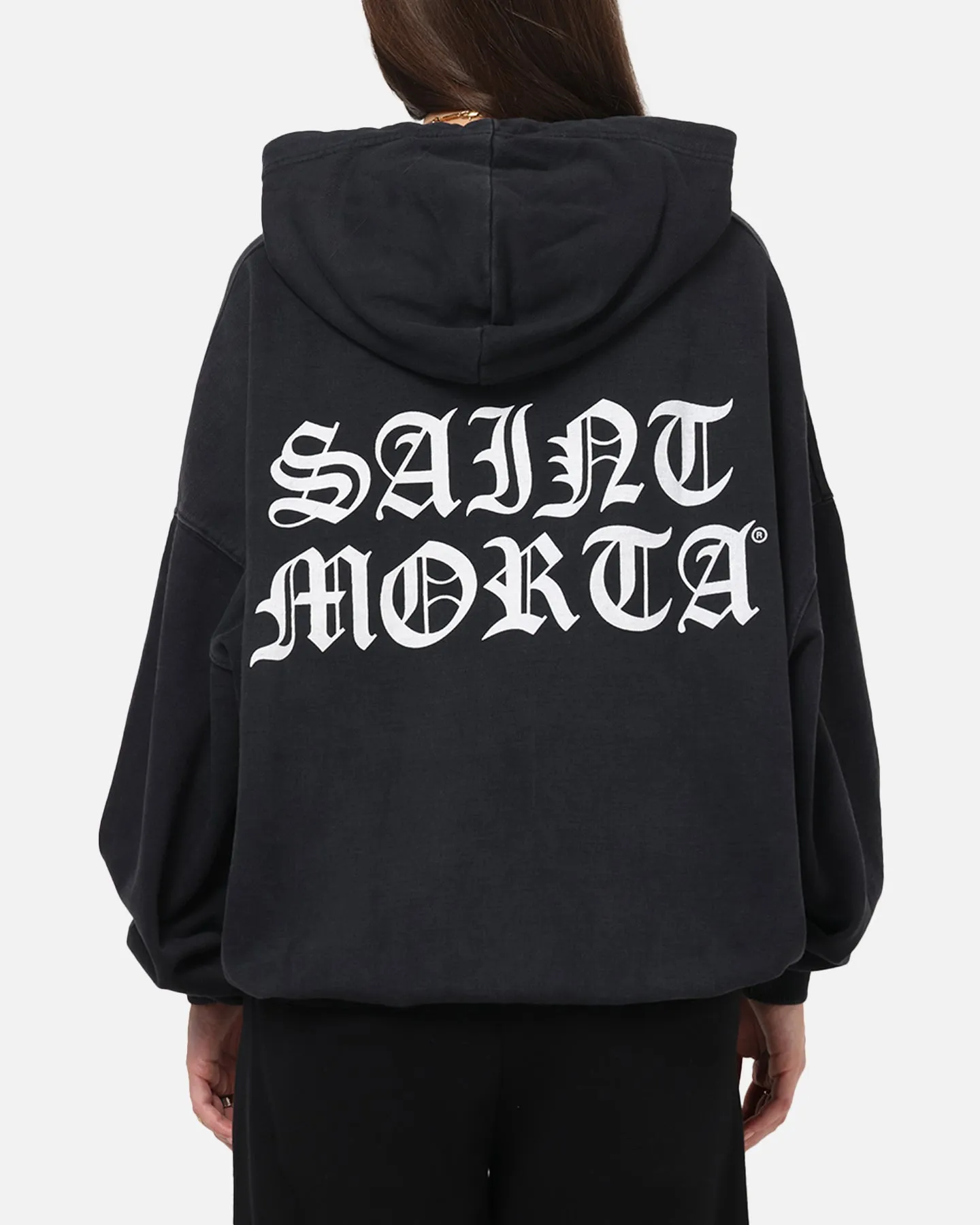 Saint Morta Shadow Mark Hoodie Black sold by Culture Kings