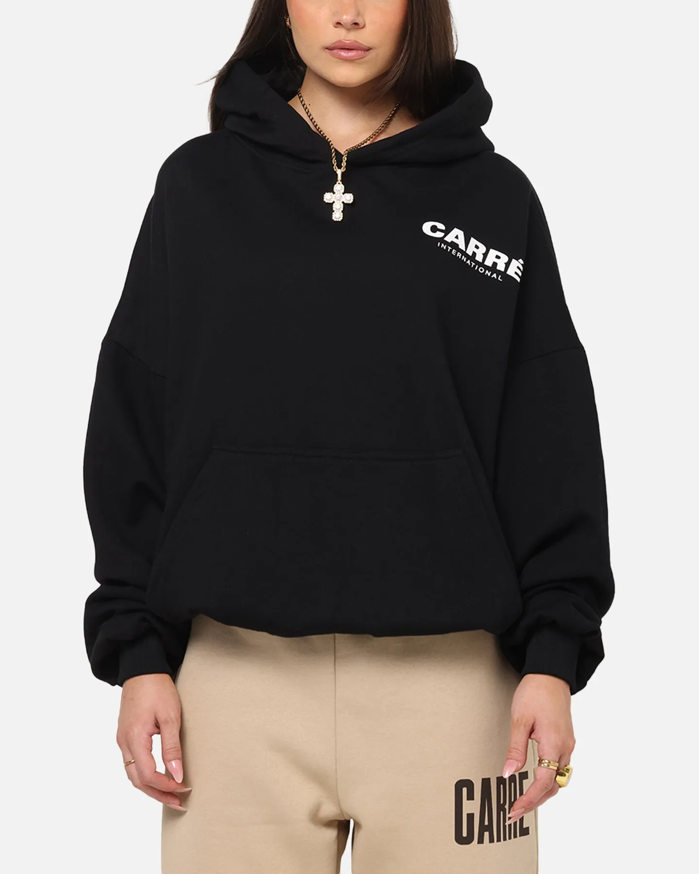 Carre International Hoodie Black sold by Culture Kings product image thumbnail 2