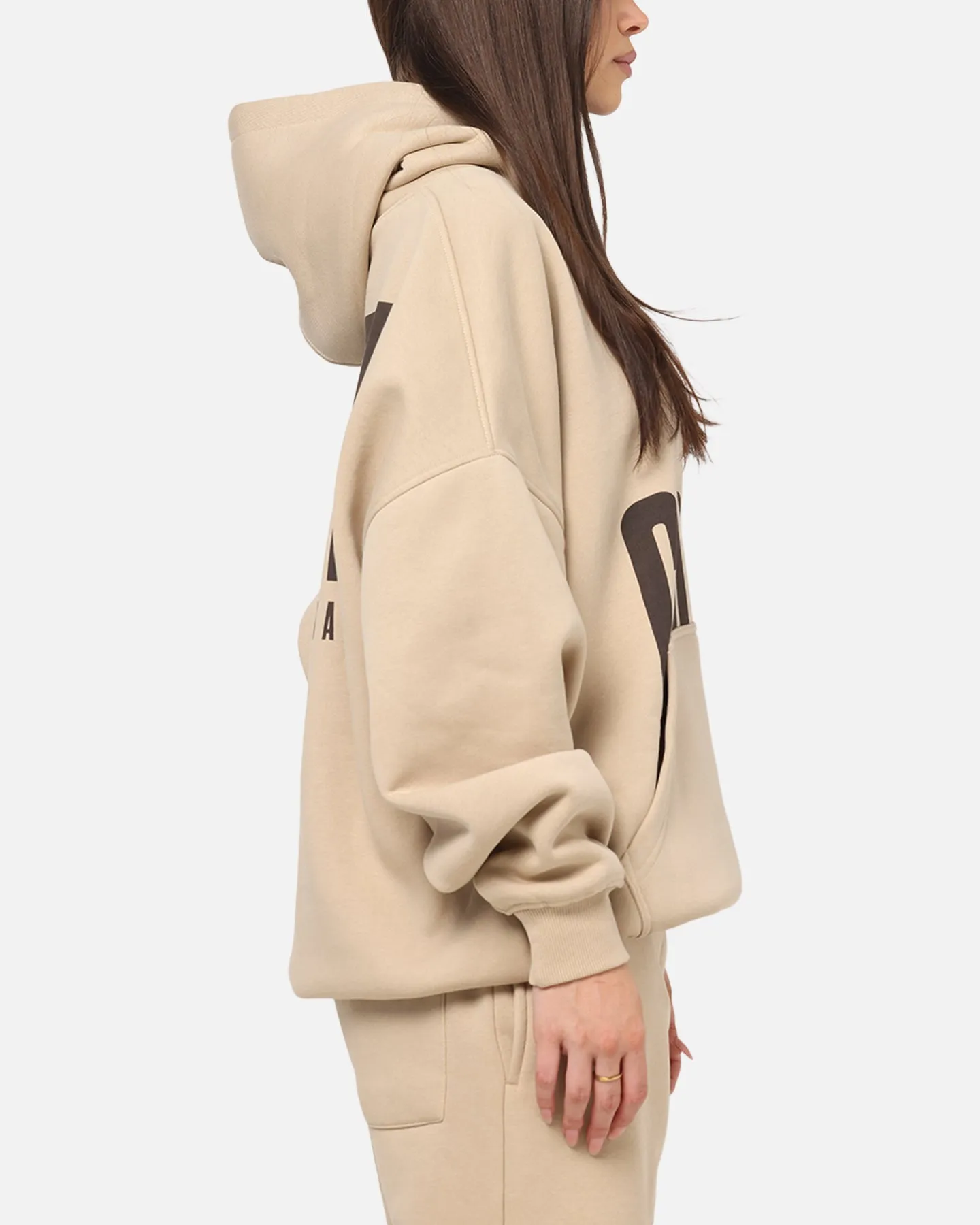 Carre Premium Essentials Hoodie Light Brown sold by Culture Kings product image thumbnail 5