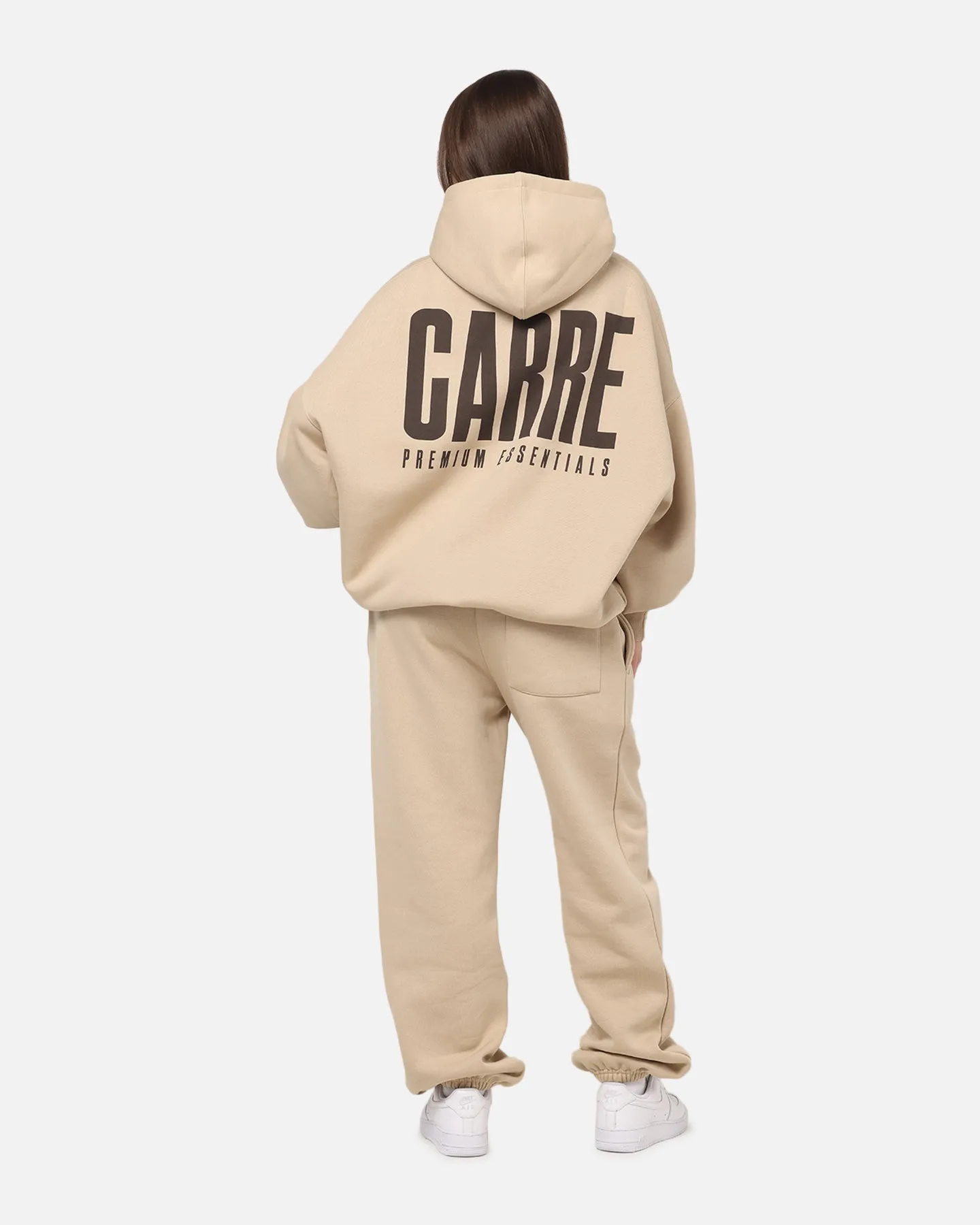 Carre Premium Essentials Hoodie Light Brown sold by Culture Kings product image thumbnail 3