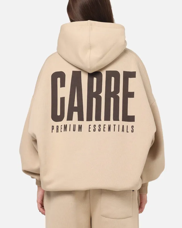 Carre Premium Essentials Hoodie Light Brown sold by Culture Kings