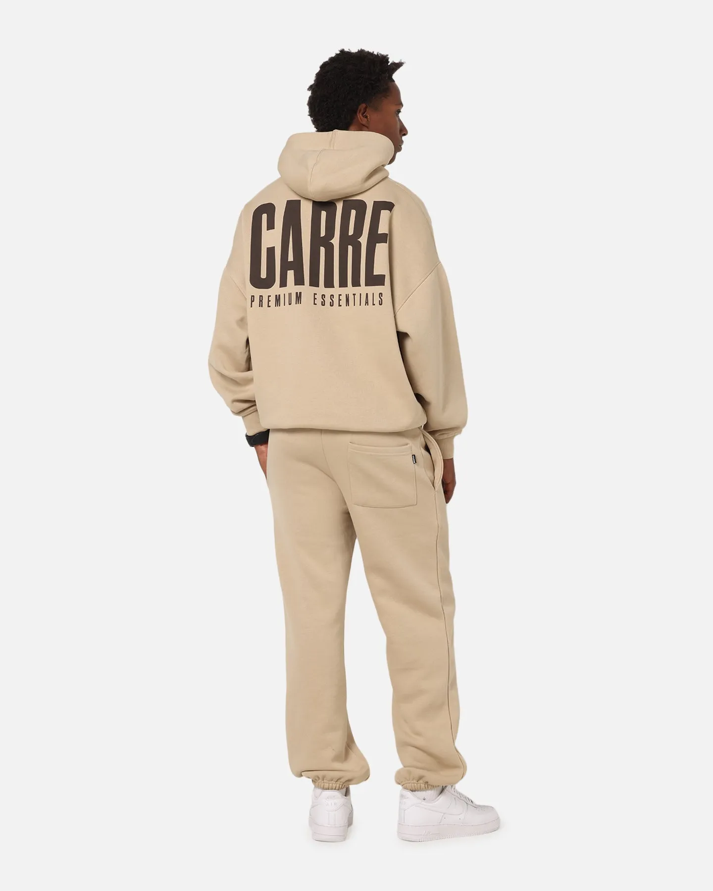 Carre Premium Essentials Hoodie Light Brown sold by Culture Kings product image thumbnail 3