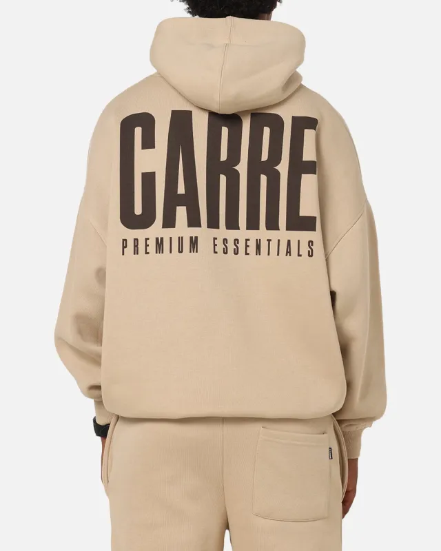 Carre Premium Essentials Hoodie Light Brown sold by Culture Kings