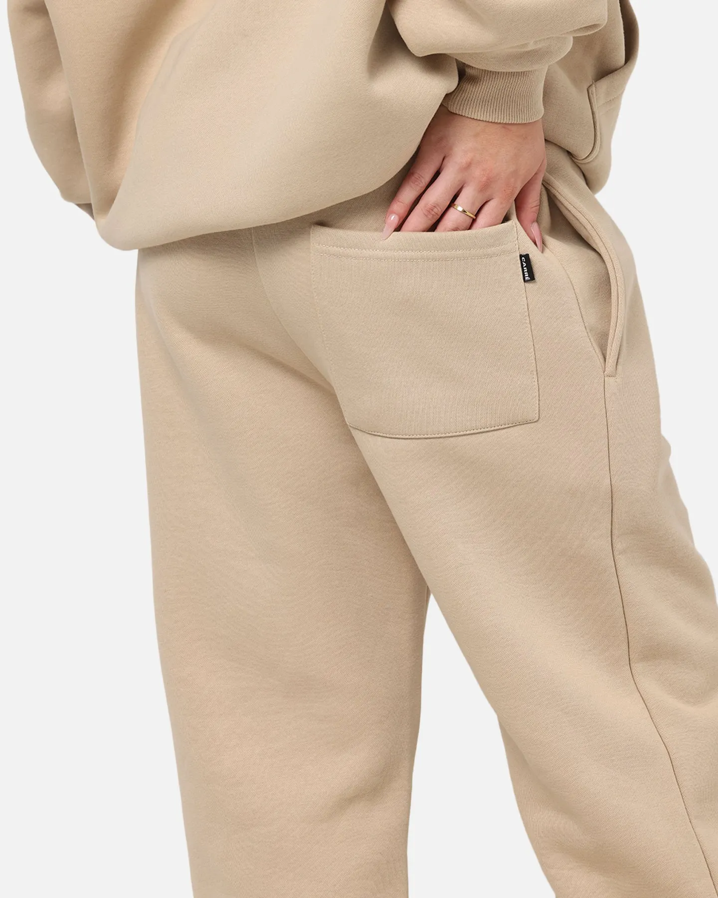 Carre Premium Essentials Sweat Pants Light Brown sold by Culture Kings product image thumbnail 4