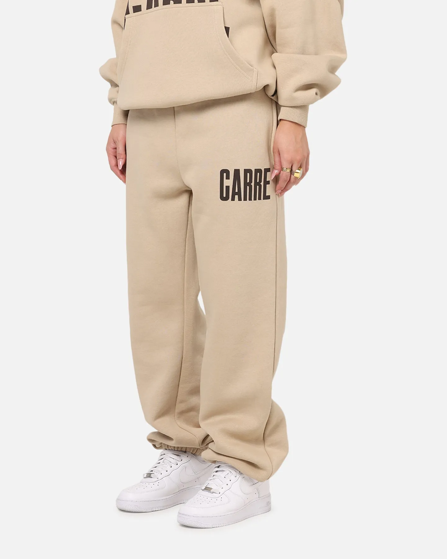 Carre Premium Essentials Sweat Pants Light Brown sold by Culture Kings