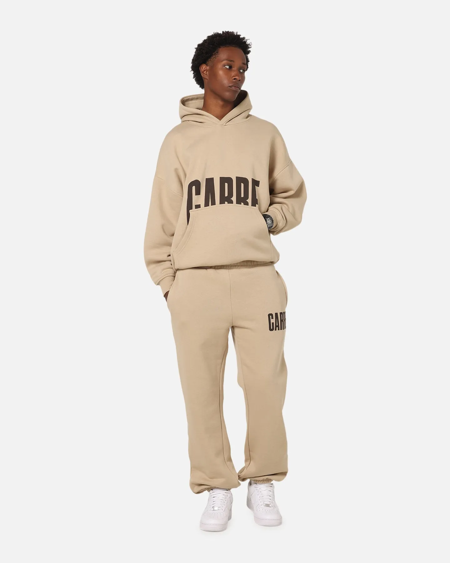 Carre Premium Essentials Sweat Pants Light Brown sold by Culture Kings product image thumbnail 2