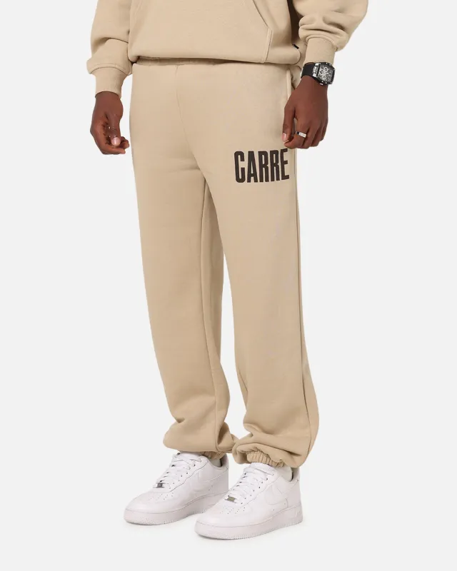 Carre Premium Essentials Sweat Pants Light Brown sold by Culture Kings
