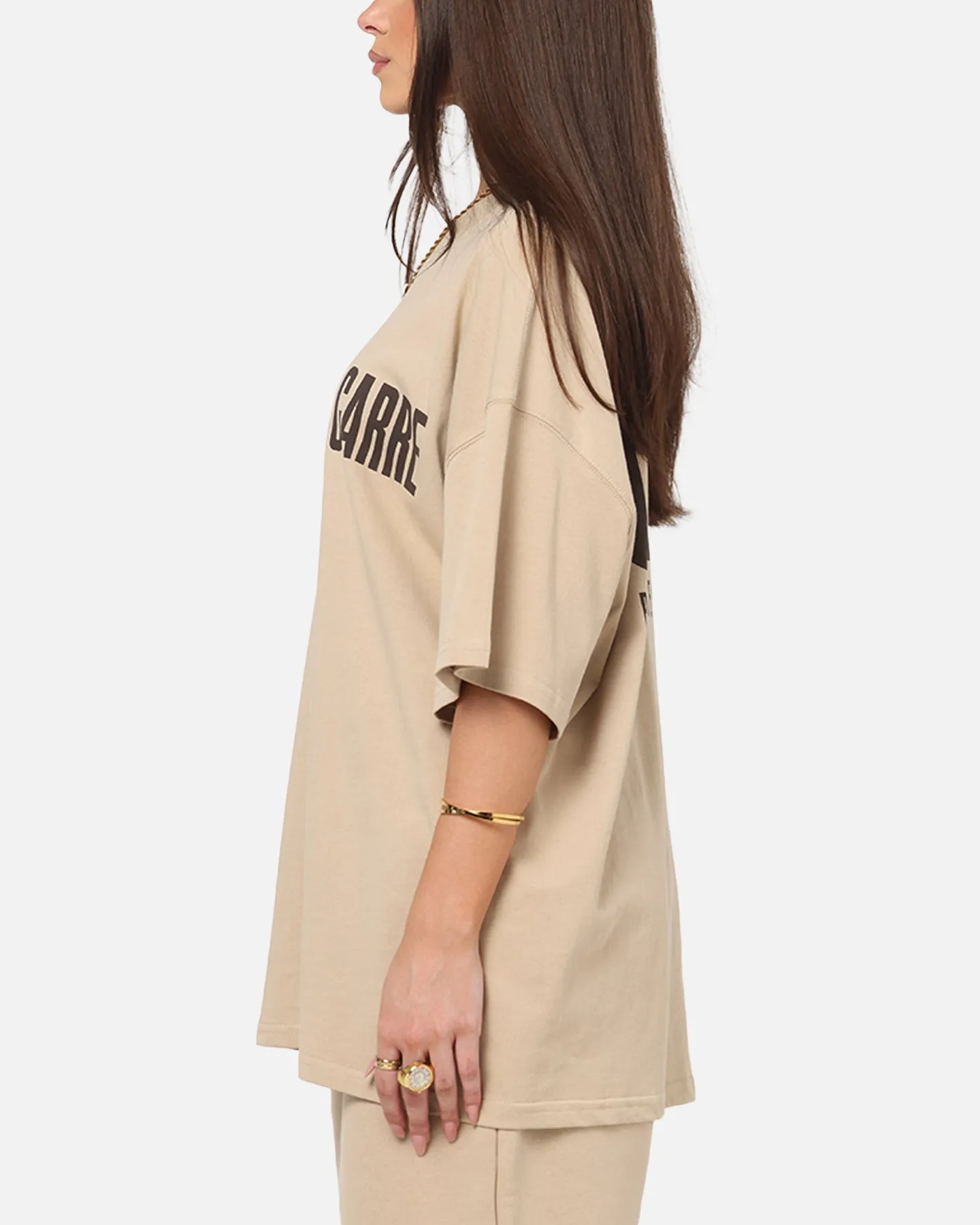 Carre Premium Essentials T-Shirt Light Brown sold by Culture Kings product image thumbnail 5