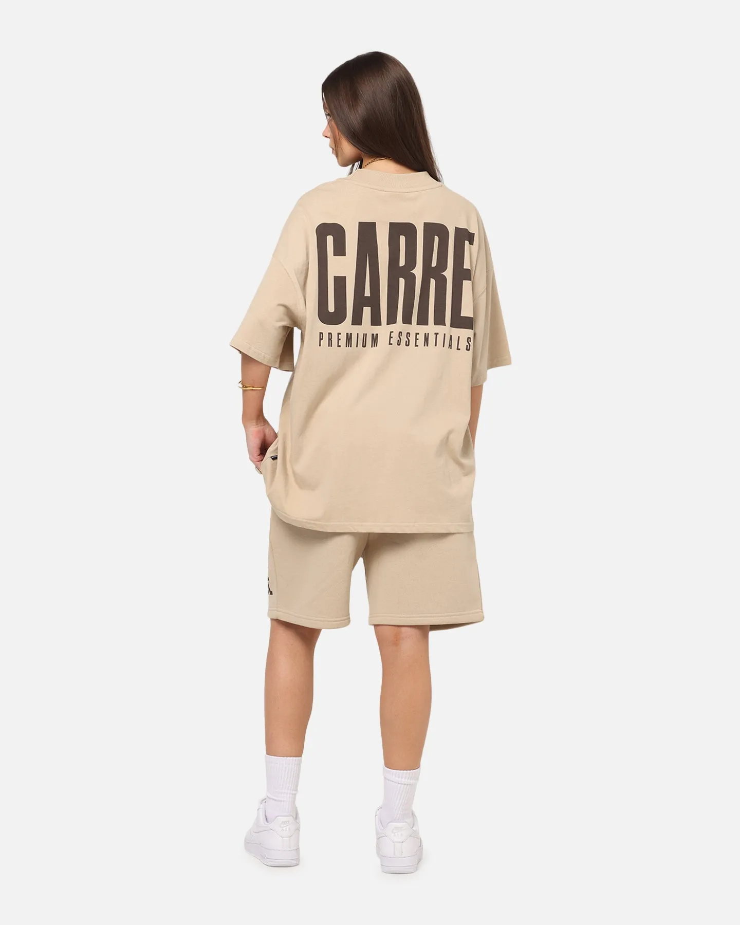 Carre Premium Essentials T-Shirt Light Brown sold by Culture Kings product image thumbnail 3