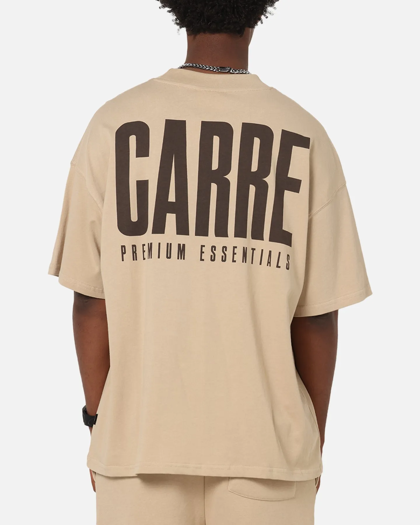 Carre Premium Essentials T-Shirt Light Brown sold by Culture Kings