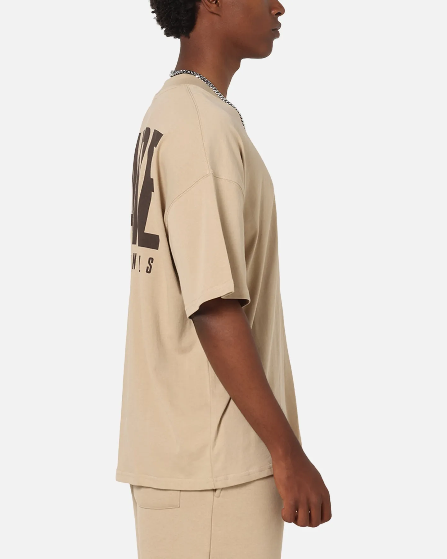 Carre Premium Essentials T-Shirt Light Brown sold by Culture Kings product image thumbnail 5