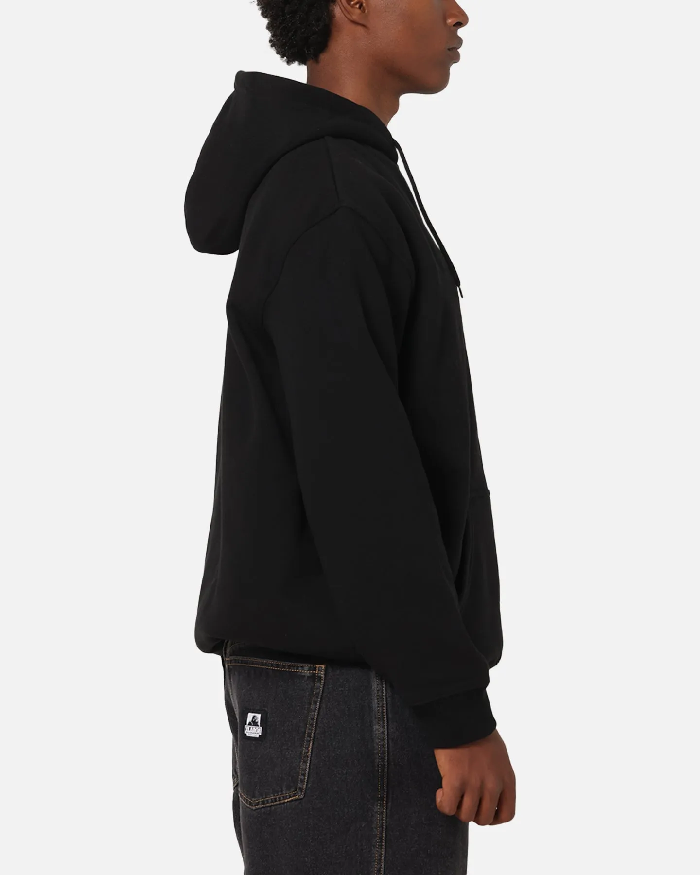 S Double Small Stock Hoodie Black sold by Culture Kings product image thumbnail 4