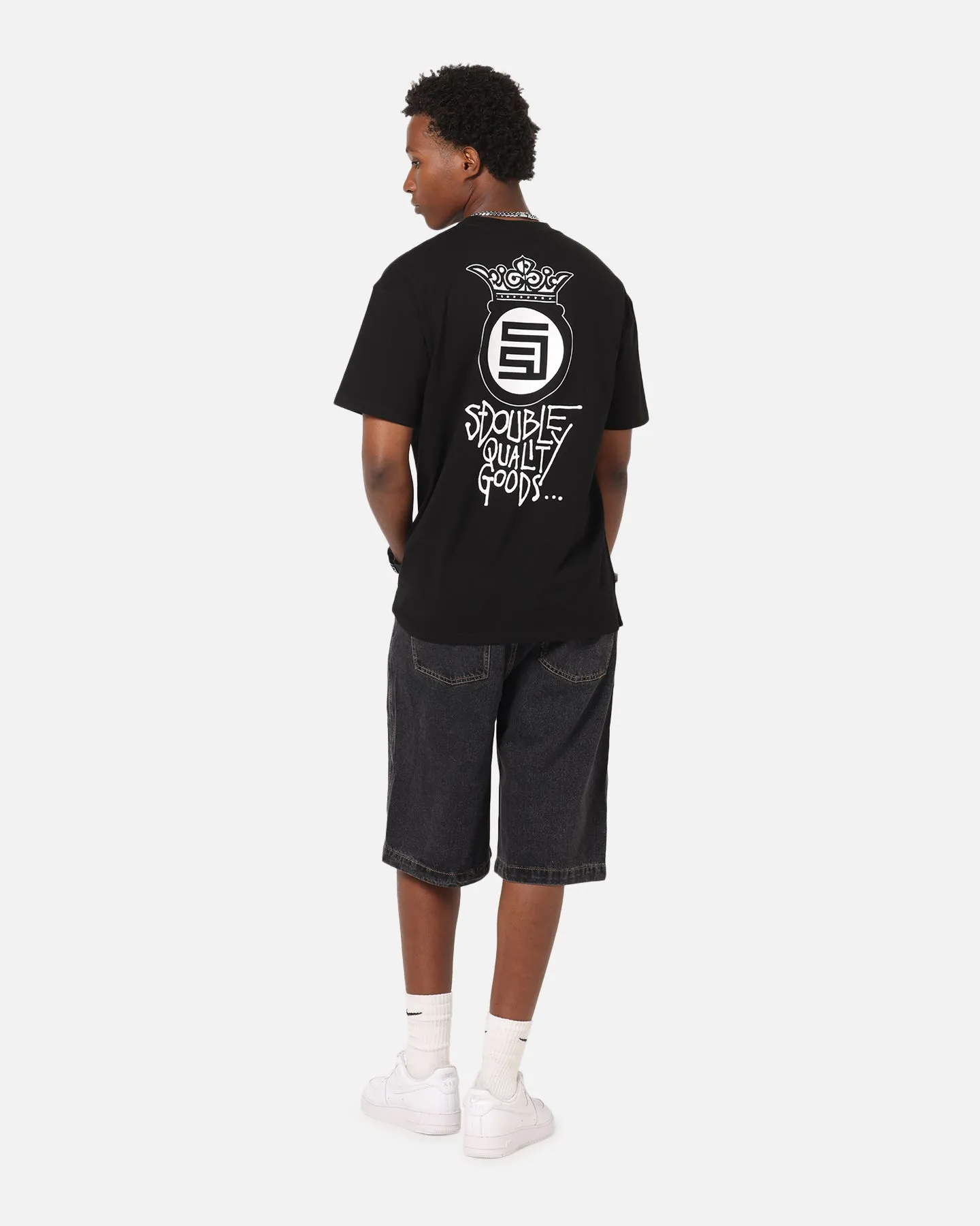 S Double Crown Dot T-Shirt Black sold by Culture Kings product image thumbnail 3