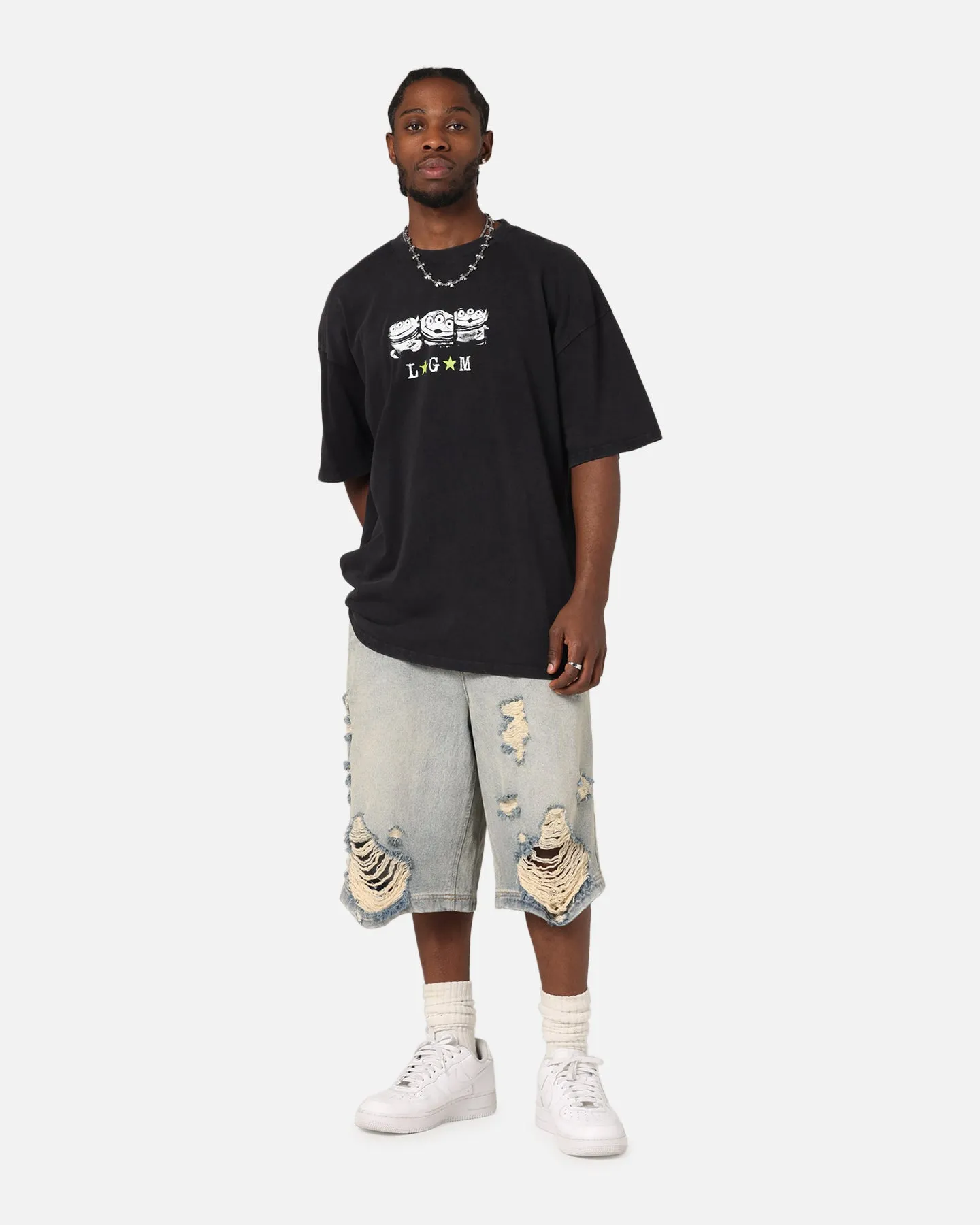 73Studio Disney Pixar Toy Story Little Green Men Vintage T-Shirt Black Acidwash sold by Culture Kings product image thumbnail 4