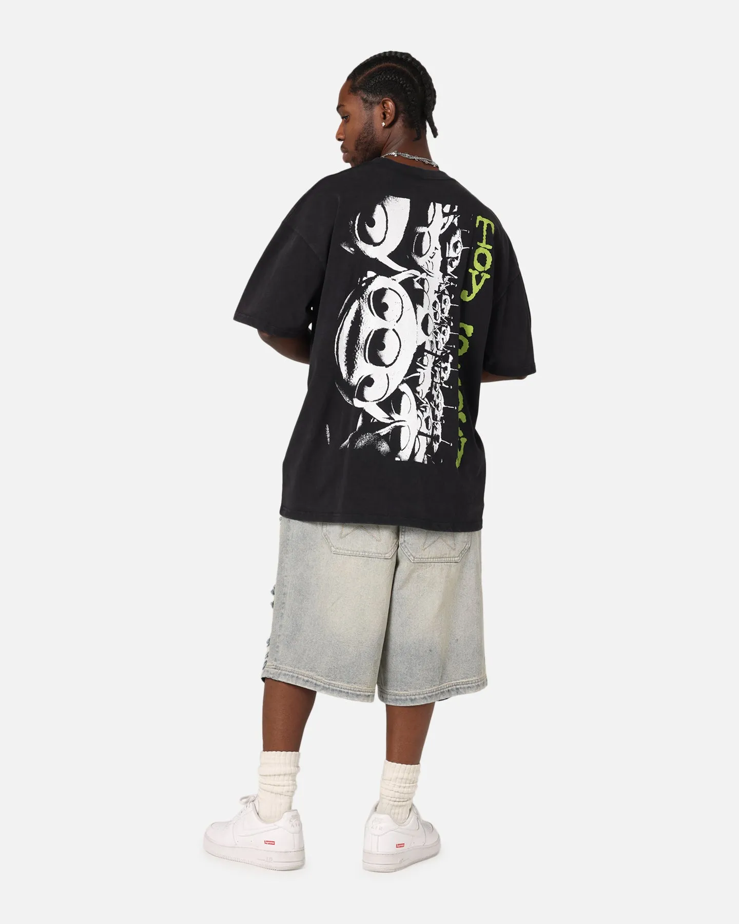 73Studio Disney Pixar Toy Story Little Green Men Vintage T-Shirt Black Acidwash sold by Culture Kings product image thumbnail 3