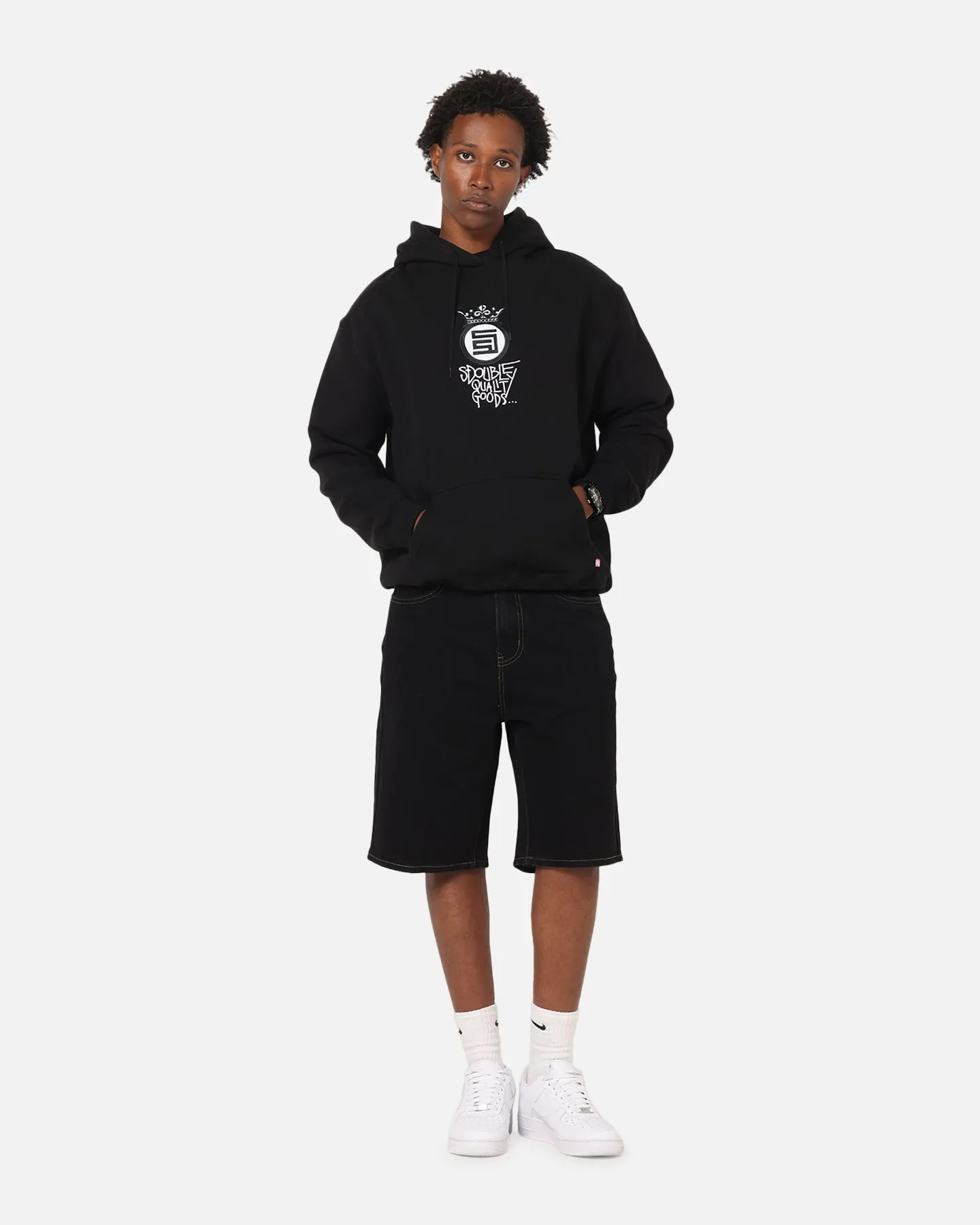 S Double Crown Dot Hoodie Black sold by Culture Kings product image thumbnail 2
