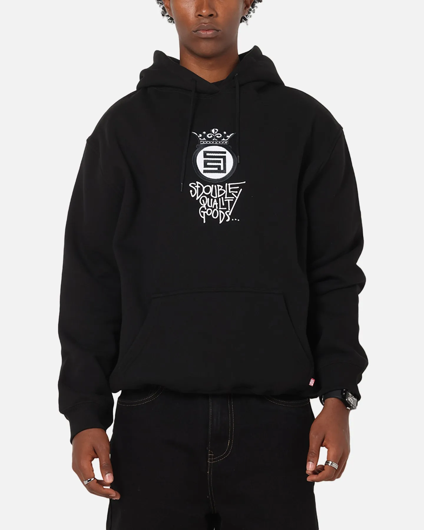S Double Crown Dot Hoodie Black sold by Culture Kings