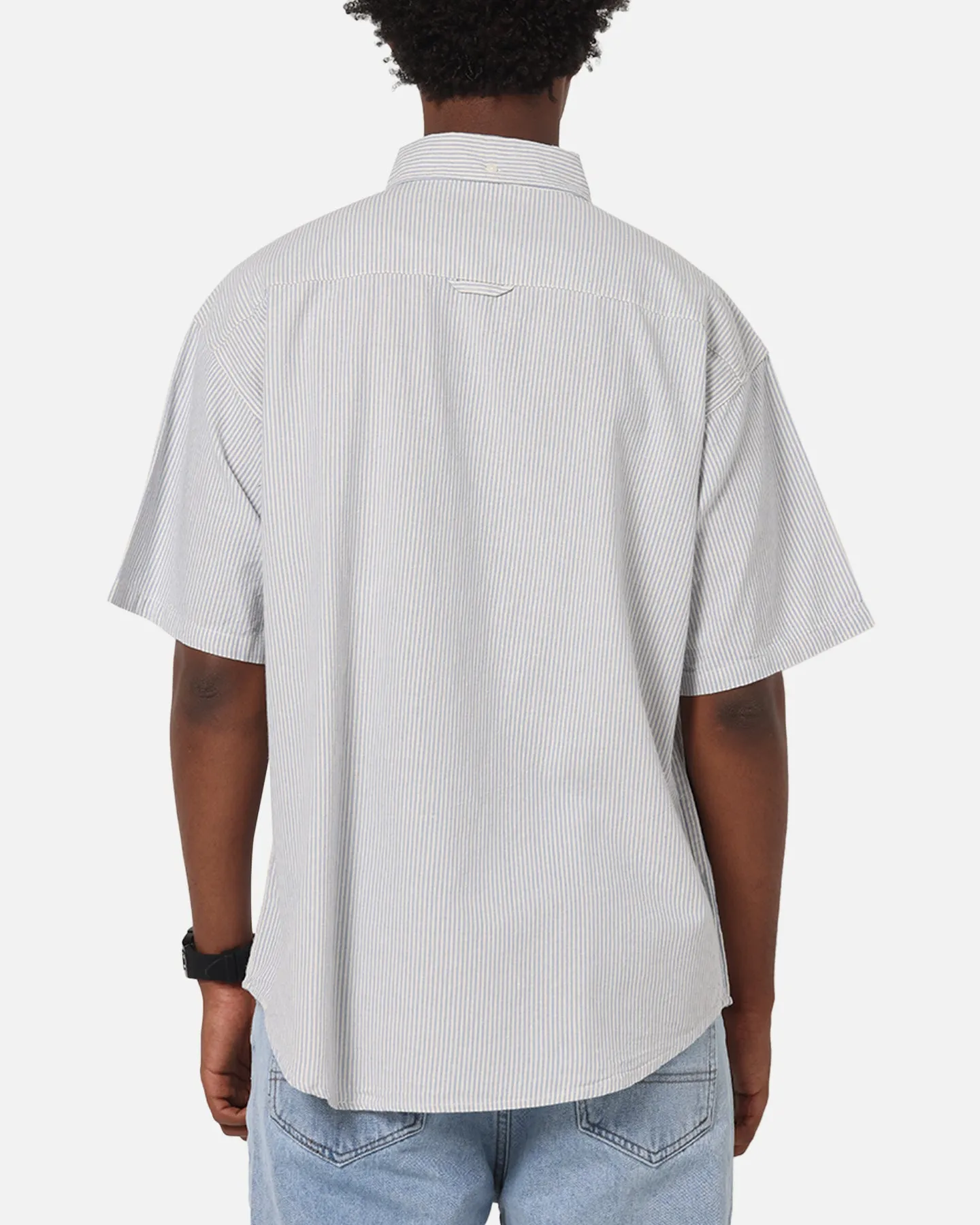 S Double Stripe Button UP Shirt Striped sold by Culture Kings product image thumbnail 3