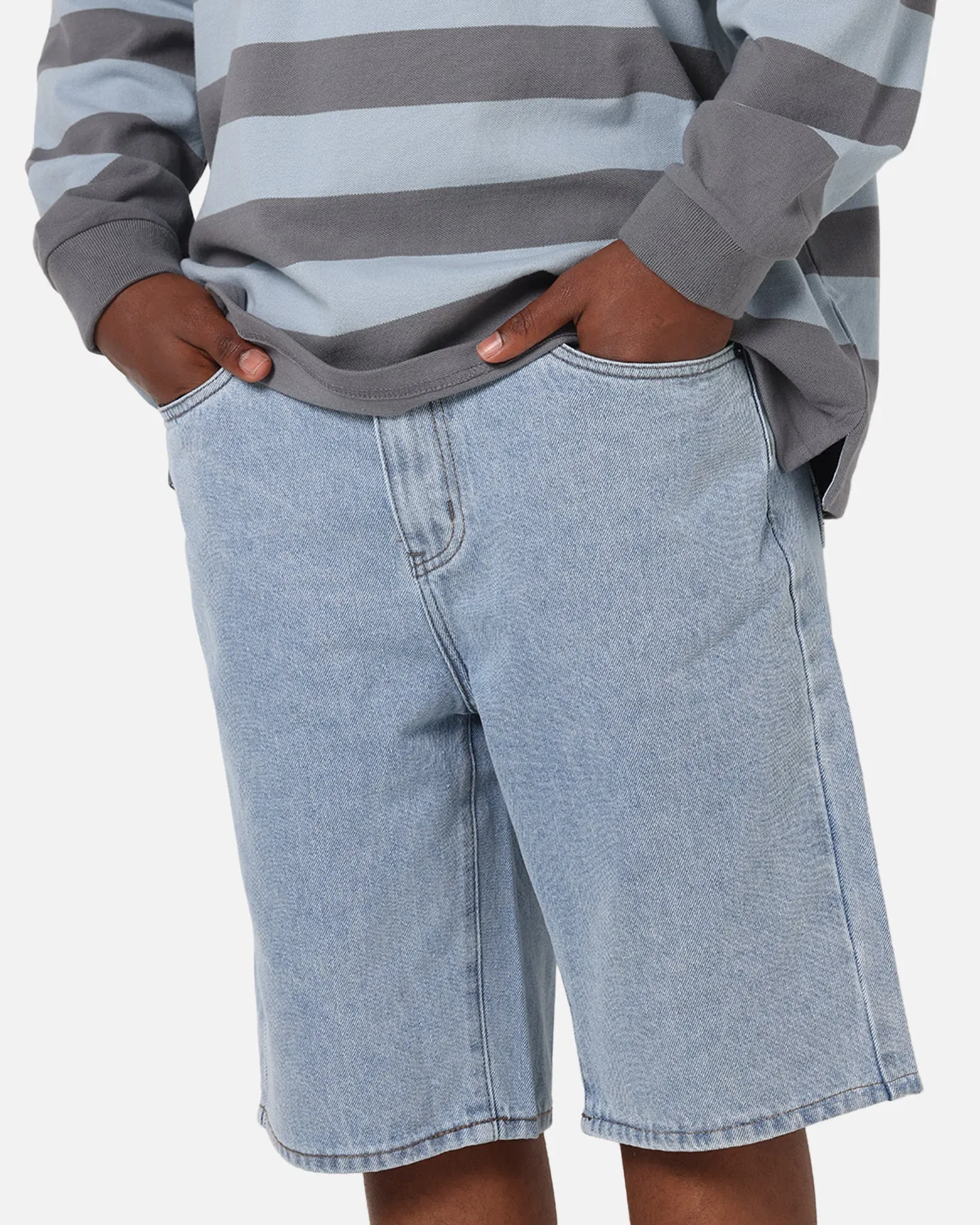 S Double Denim Standard Shorts Super Light sold by Culture Kings product image thumbnail 3