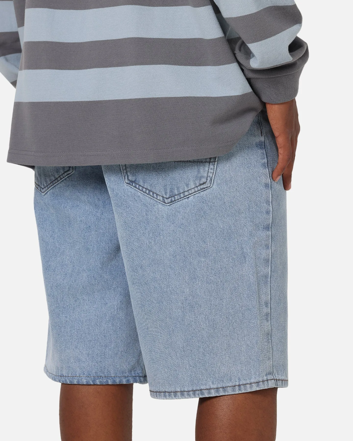 S Double Denim Standard Shorts Super Light sold by Culture Kings product image thumbnail 4