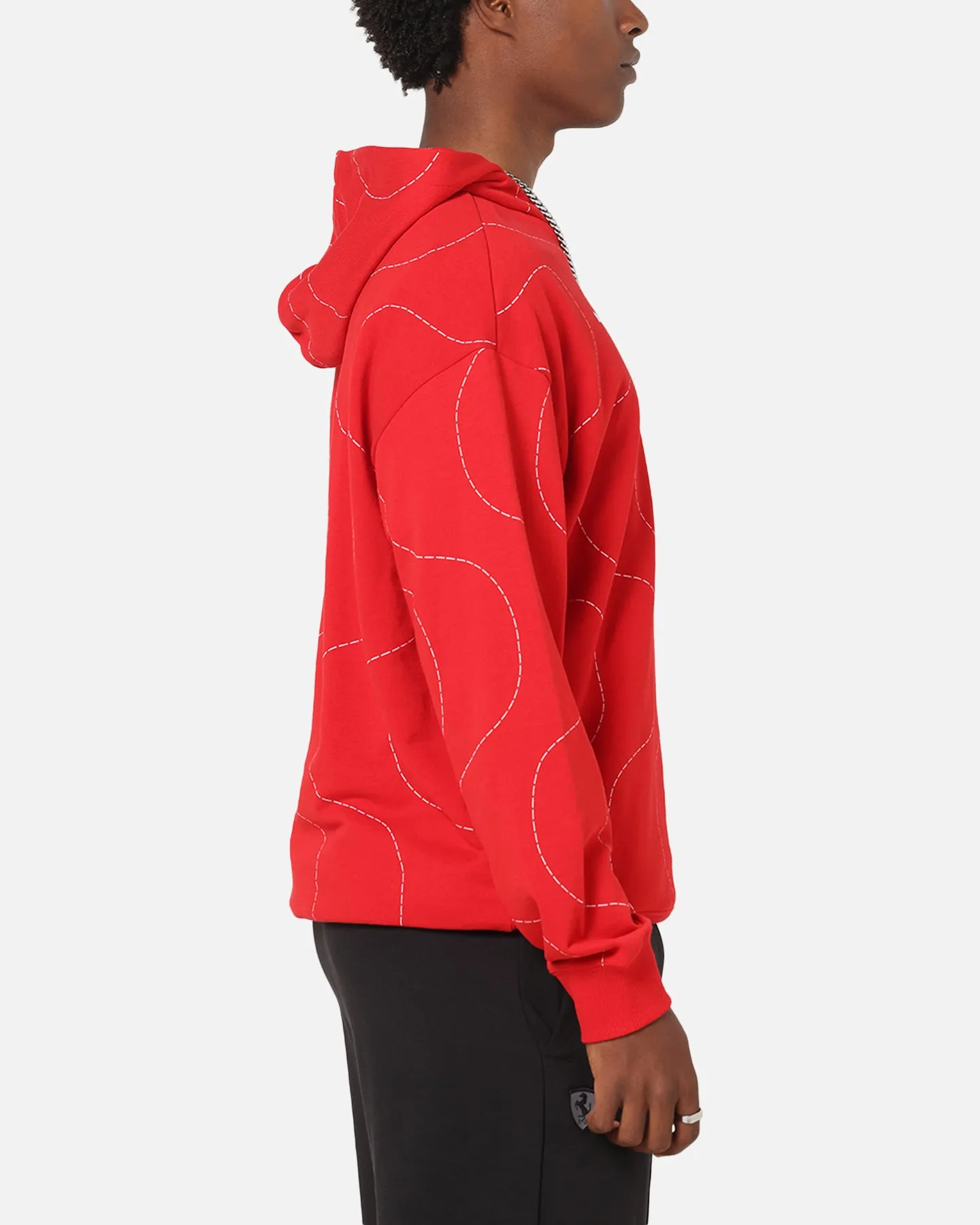 Puma X Scuderia Ferrari Monza Hoodie Rosso Corsa sold by Culture Kings product image thumbnail 4