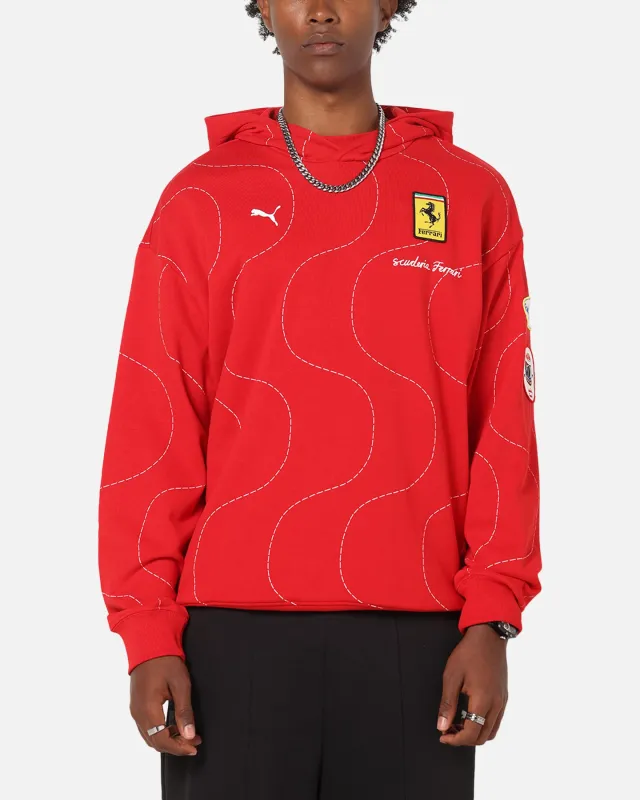 Puma X Scuderia Ferrari Monza Hoodie Rosso Corsa sold by Culture Kings