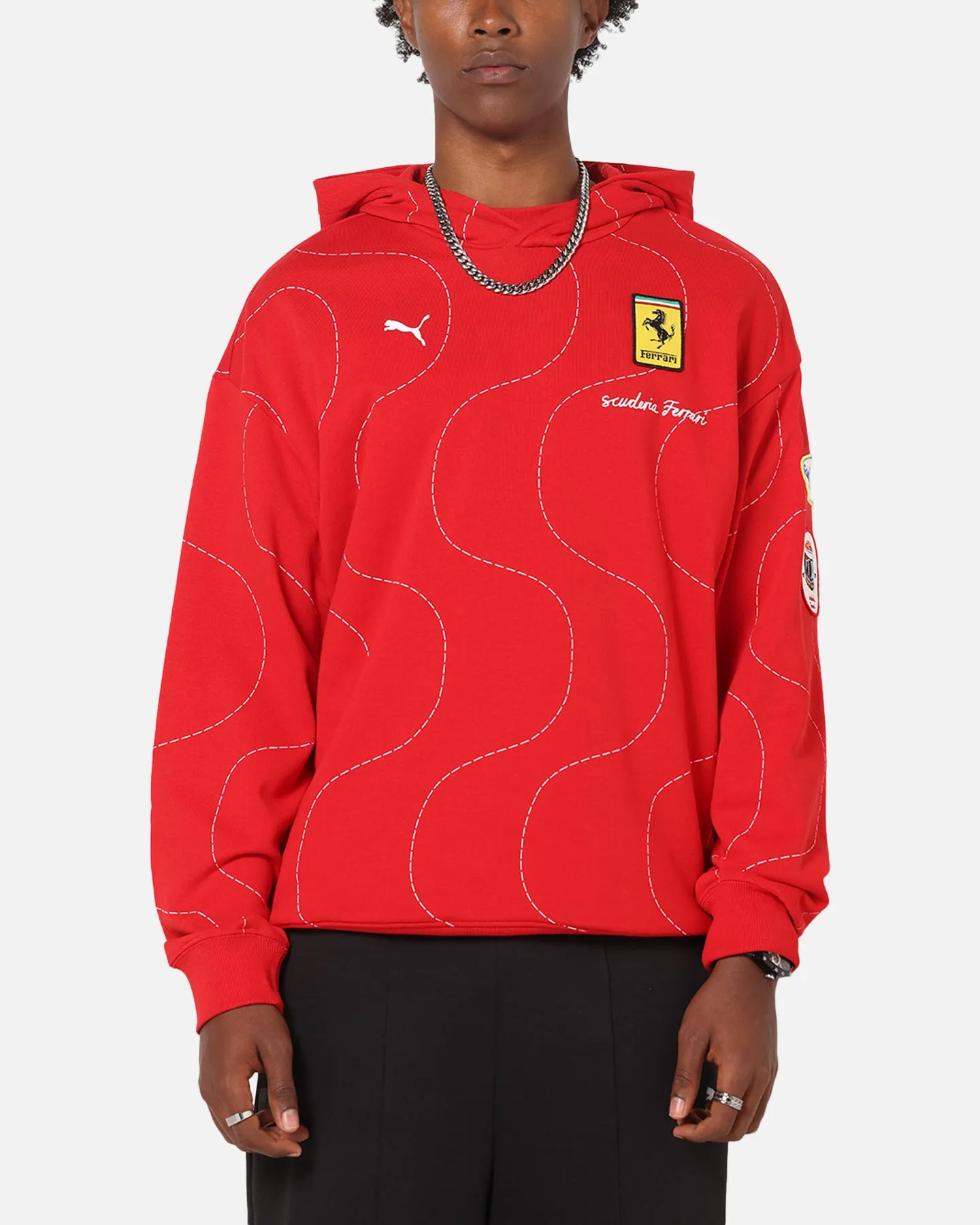 Puma X Scuderia Ferrari Monza Hoodie Rosso Corsa sold by Culture Kings