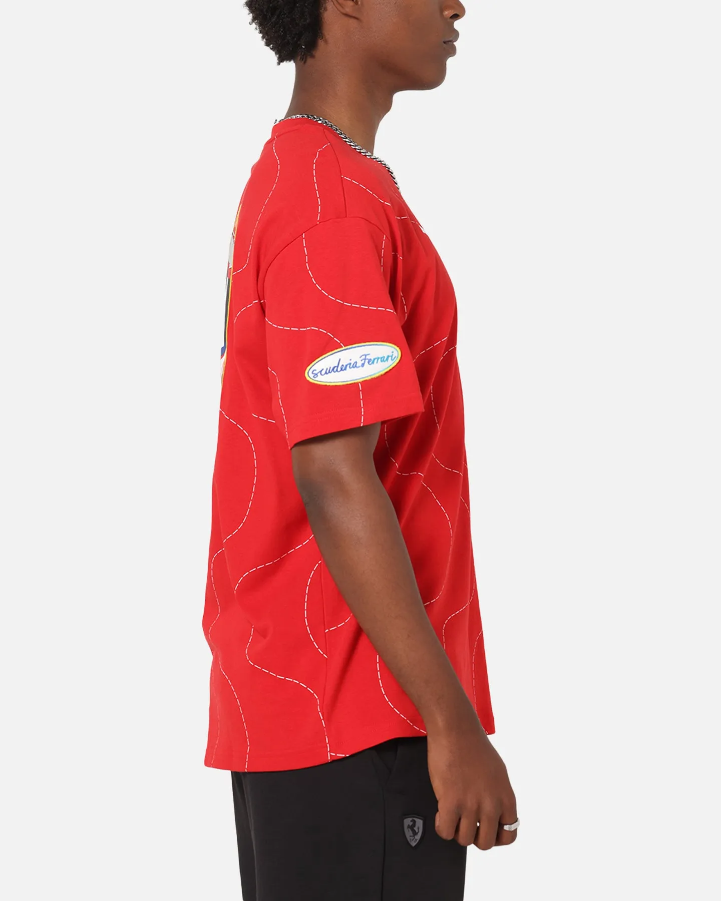Puma X Scuderia Ferrari Monza T-Shirt Rosso Corsa sold by Culture Kings product image thumbnail 5