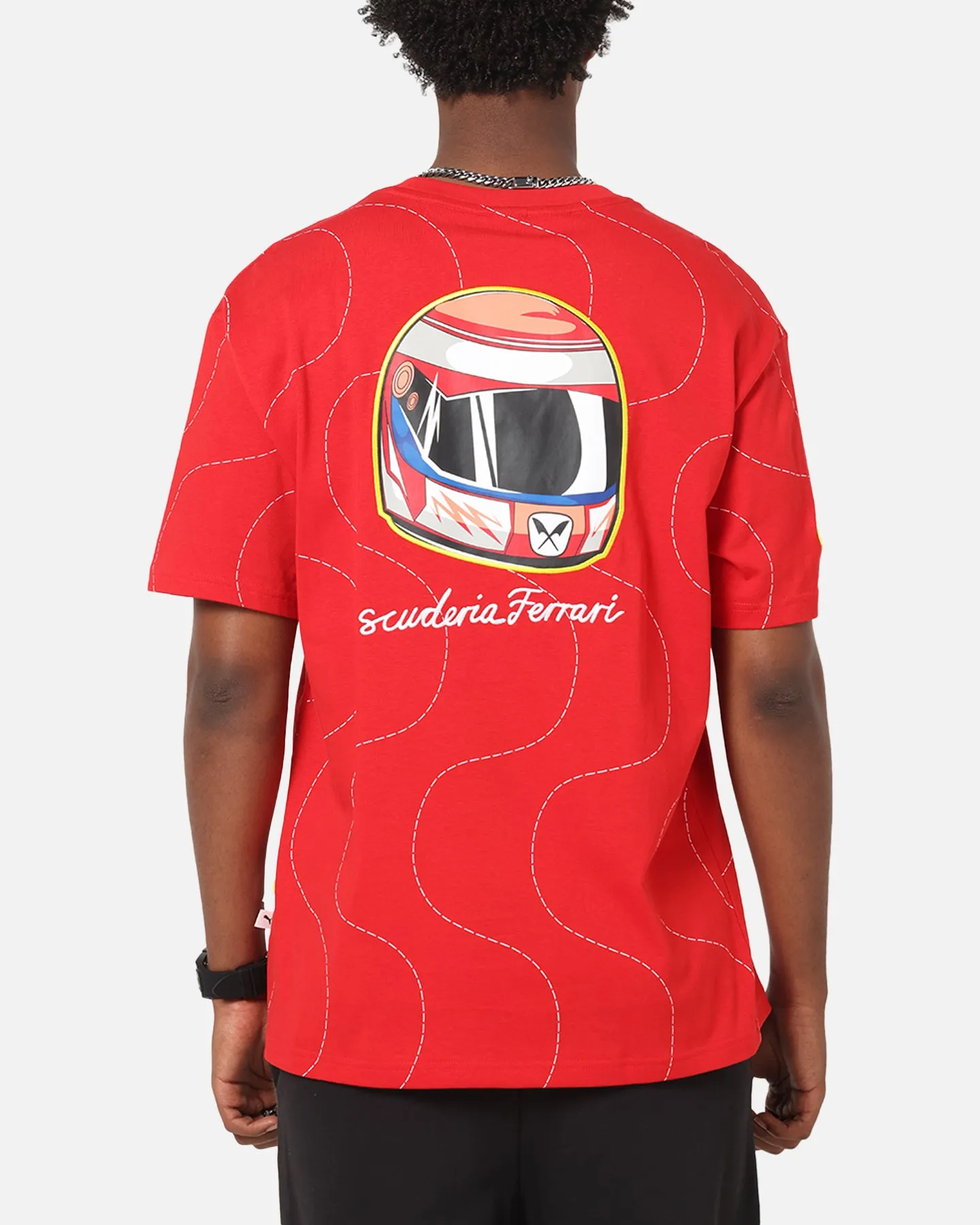 Puma X Scuderia Ferrari Monza T-Shirt Rosso Corsa sold by Culture Kings product image thumbnail 2