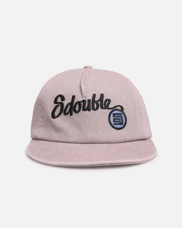 S Double Canvas Cap Grey sold by Culture Kings