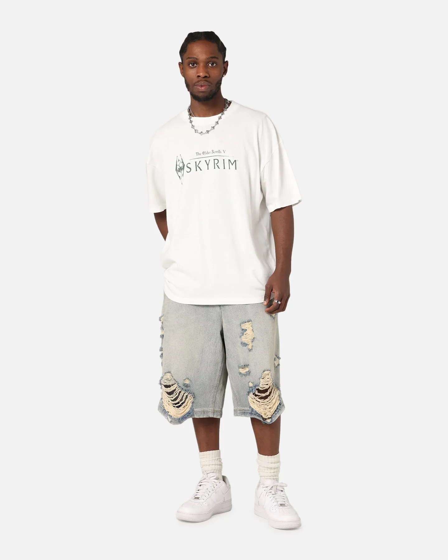 73Studio X The Elder Scrolls V: Skyrim Vintage T-Shirt Off White sold by Culture Kings product image thumbnail 4