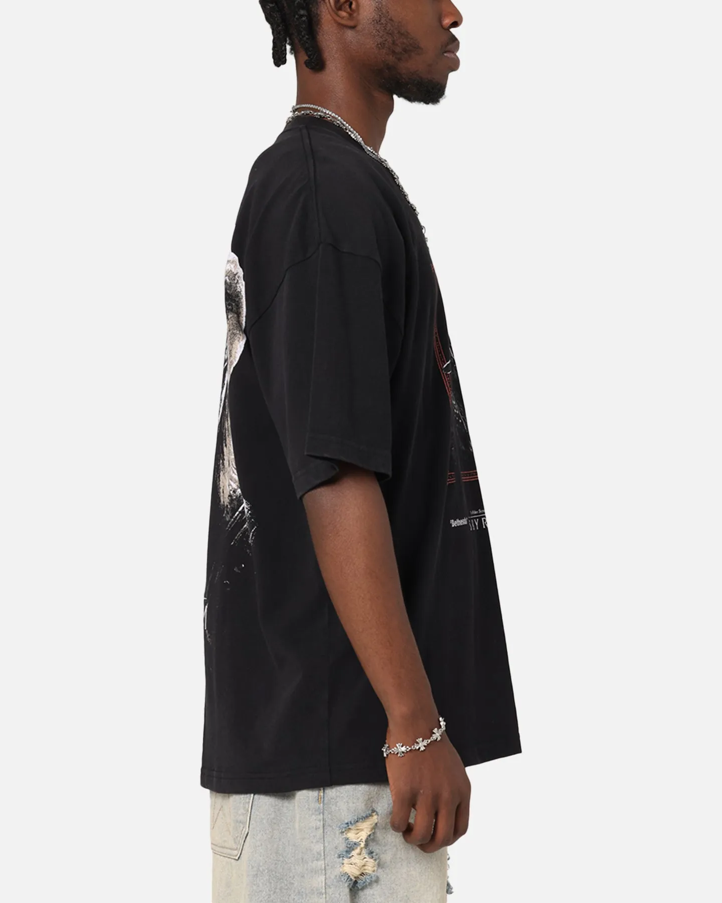 73Studio X The Elder Scrolls V: Skyrim '11 Dragonborn Vintage T-Shirt Black Acidwash sold by Culture Kings product image thumbnail 5