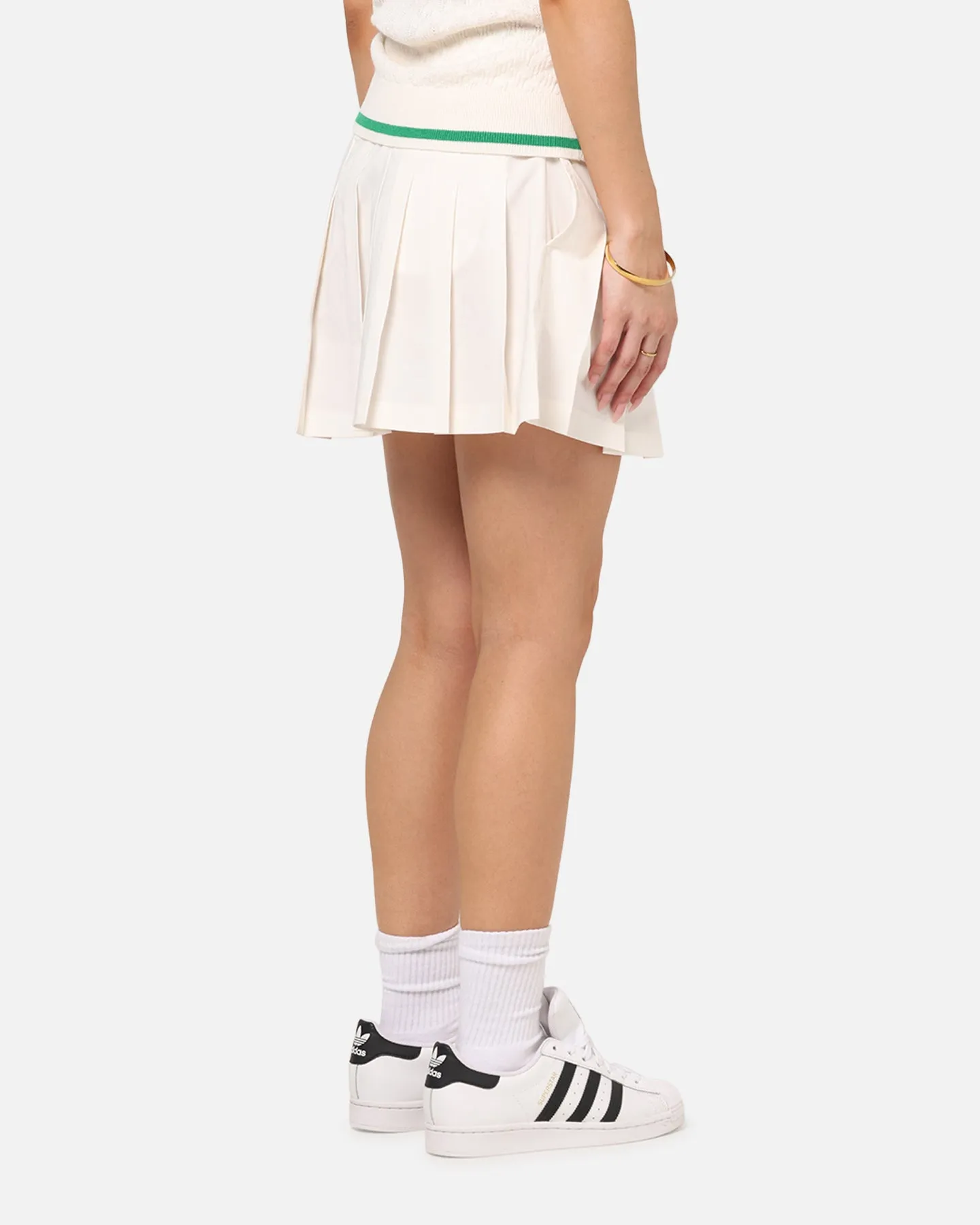 Adidas Women's Originals Pleated Skort Chalk White sold by Culture Kings product image thumbnail 5