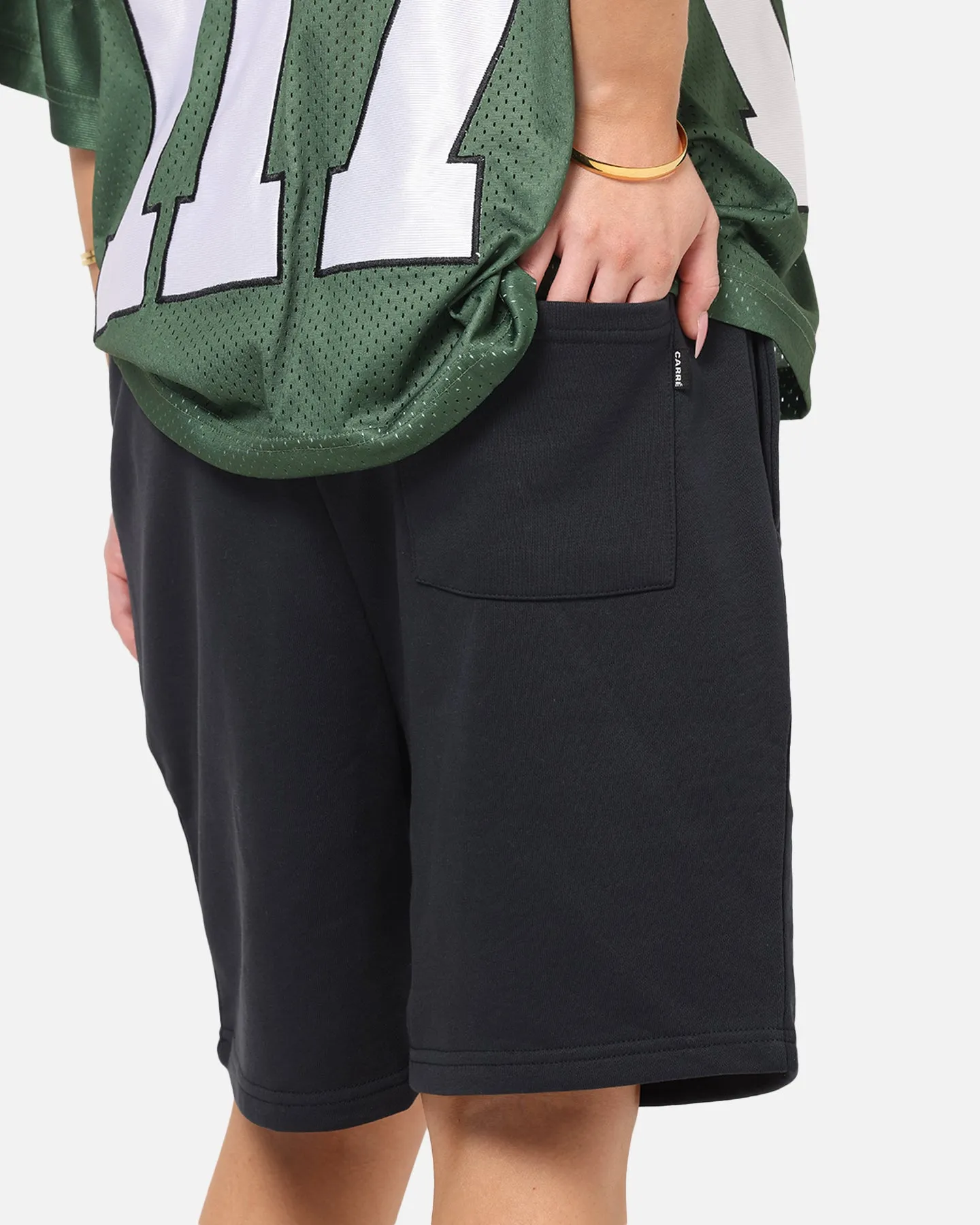 Carre Premium Essentials Sweat Shorts Steel/Black sold by Culture Kings product image thumbnail 4